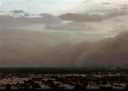 Toz fırtınası Arizona’yı vurdu