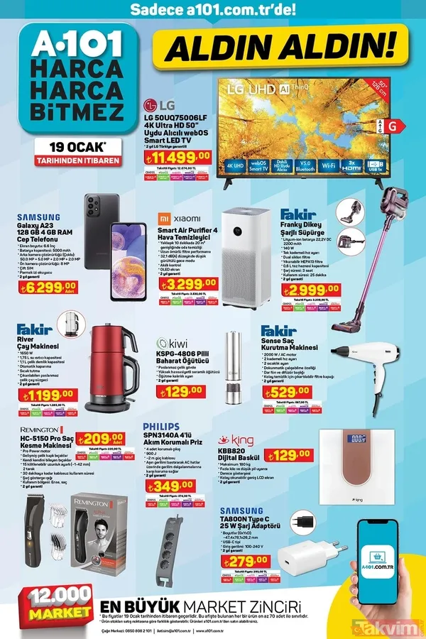 A101 aktüel ürünler kataloğu az evvel yayımlandı! Dev markalarda şok indirimler başladı! 24 Ocak A101 FİYAT LİSTESİ! Salça, bulgur, ciğer... - 6
