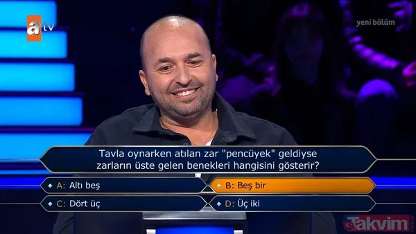 Kenan İmirzalıoğlu'nun sunduğu Kim Milyoner Olmak İster'de geceye damga vuran yarışmacı! Son kararım demedi yarışmaya veda etti - 39