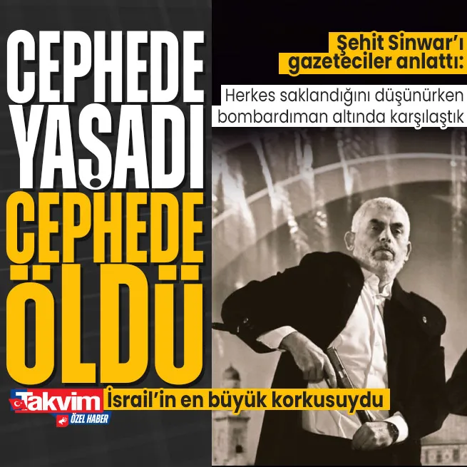 Yahya Sinwar’ın şehadeti Filistinlilere gurur oldu! Gazeteciler böyle anlattı: Herkes saklandığını zannederken sokaklardaydı