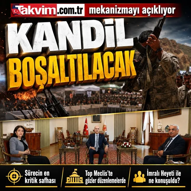 Terörsüz Türkiyede en kritik safha! Top Mecliste gözler düzenlemelerde | Mekanizma kuruluyor Kandil boşaltılacak