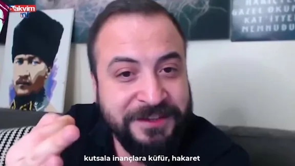 Dini değerlere küfreden Kartal Bulut Doğan gözaltına alındı!