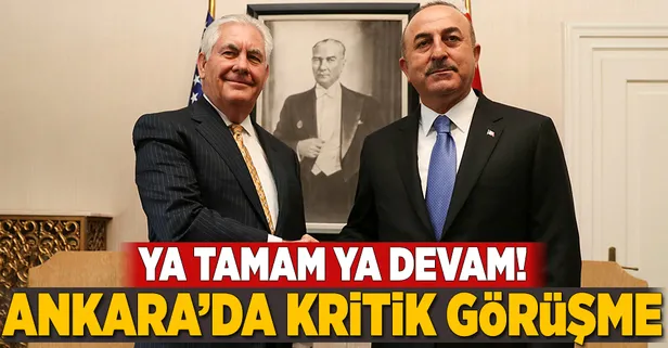 Ankara'da kritik görüşme