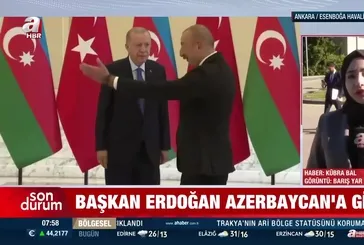Başkan Erdoğan Azerbaycan'a gidiyor!