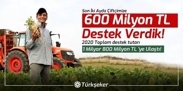 Hazine ve Maliye Bakanı Berat Albayrak açıkladı: Tarımsal üründe çiftçiye 600 milyon lira destek-1