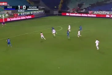 GOL: Rizespor 2 - 0 Pendikspor | Mithat Pala