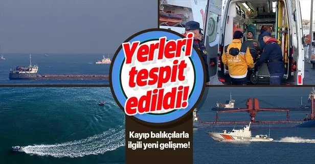 Boğaz’daki gemi kazasında kaybolan 3 balıkçının yeri tespit edildi!
