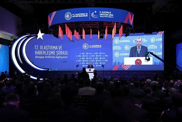 Başkan Erdoğan'dan 12. Ulaştırma ve Haberleşme Şurası'nda önemli açıklamalar-6