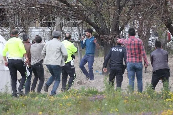 Kayseri’de dehşet anları! Polis köşeye sıkıştırınca...-3
