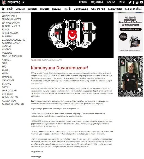 Son dakika: Beşiktaş'tan TFF'ye flaş teşvik primi başvurusu! Galatasaray'dan şampiyonluğu istediler-1