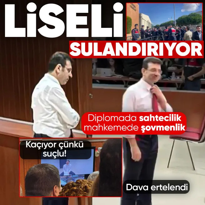 Diplomada sahtecilik mahkemede şovmenlik! Ekrem İmamoğlunun tek amacı dava sürecini sulandırmak | 3. duruşma 8 Aralıkta Silivride