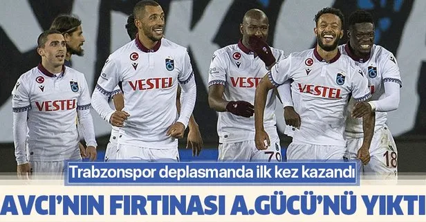 Abdullah Avcı’lı Trabzonspor Ankaragücü’nü yıktı 2’de 2 yaptı!