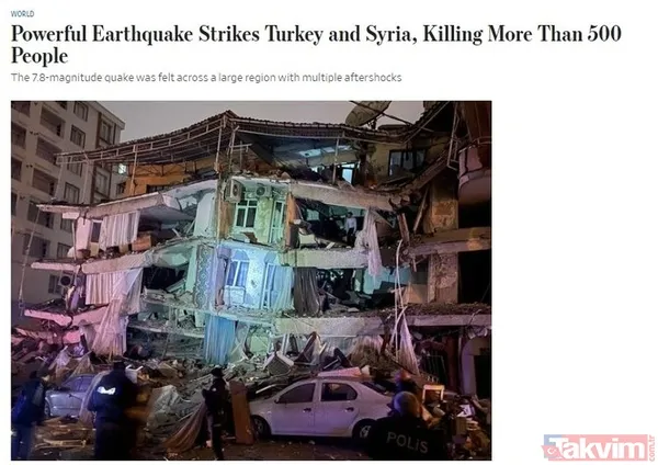 Kahramanmaraş Pazarcık'ta 7,7 büyüklüğünde deprem! Dünya basınında ilk manşet! 16 ülkenin sallandığı deprem hakkında şok harita - 21