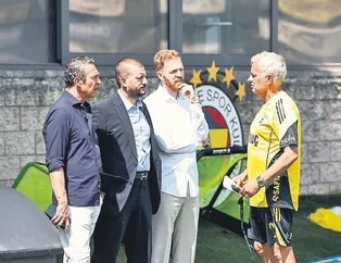 Ali Koç antrenmanı takip etti