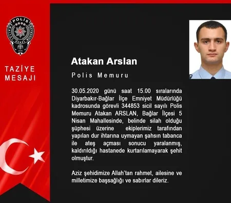 Son dakika: Polis memuru Atakan Arslan'ın şehit edildiği soruşturmada flaş gelişme!-1