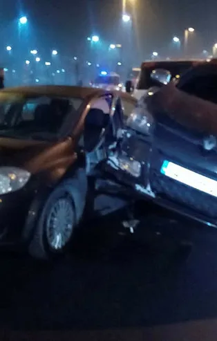 Avcılar'da feci kaza: 2 yaralı