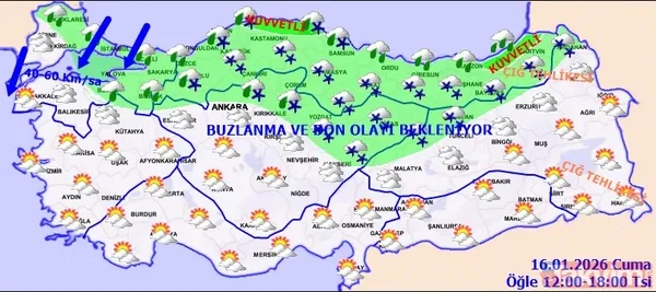 Kar yeniden İstanbul’da! Hafta sonu için Bakanlık'tan soğuk hava ve buzlanma uyarısı - 20