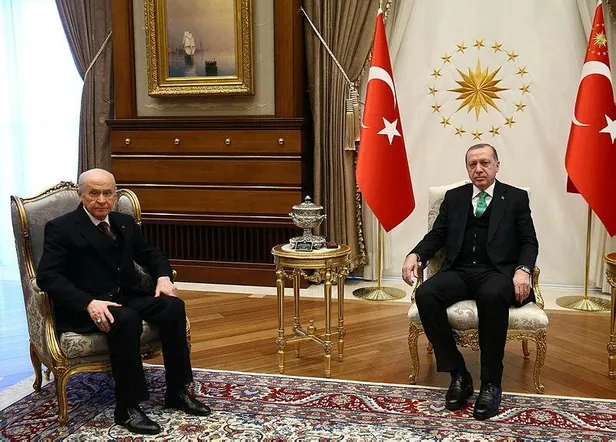 Son dakika: MHP lideri Devlet Bahçeli'den Başkan Erdoğan'ın "yeni anayasa" açıklamasına destek-1