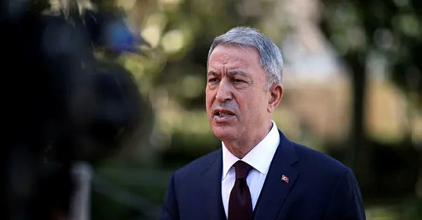 Son dakika: Milli Savunma Bakanı Hulusi Akar'dan flaş açıklama: Barbar bir Ermenistan var