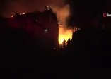 Uşak'ta gece vakti korkutan yangın!