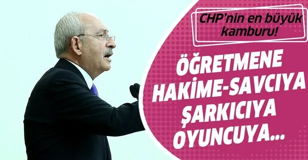 CHP önderi Kemal Kılıçdaroğlu bunu hep yapıyor