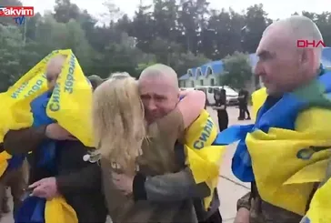 Ukrayna Rusya arasında esir değişimi!