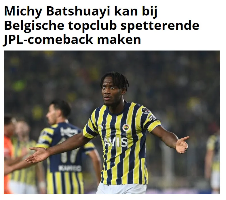FENERBAHÇE TRANSFER HABERLERİ | Fenerbahçe'de ayrılık! Batshuayi'nin yeni adresini ve bonservisini duyurdular - 8