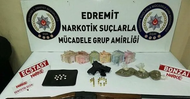 Balıkesir Edremit’te uyuşturucu operasyonu: 2 tutuklama