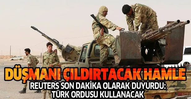 Reuters son dakika olarak duyurdu: Türkiye’den flaş Libya hamlesi: İki askeri üssün kullanımı için harekete geçildi