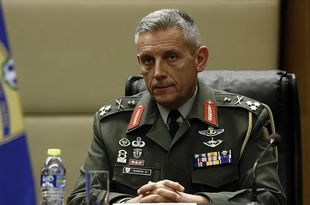 Yunanistan ateşle oynamaya devam ediyor! Genelkurmay Başkanı Floros'tan Türkiye'ye açık tehdit