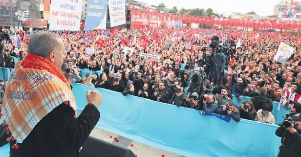 Başkan Recep Tayyip Erdoğan: Masanın ipleri sömürgecilerde
