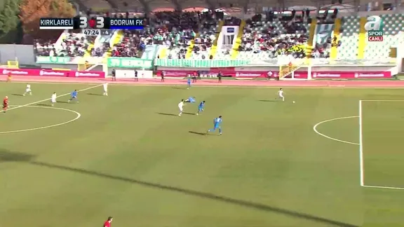 GOL | Kırklarelispor 3-3 Sipay Bodrum FK
