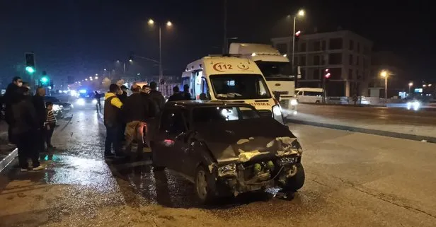 Düzce’de polis, yaralının ambulansa binmesi için adeta yalvardı