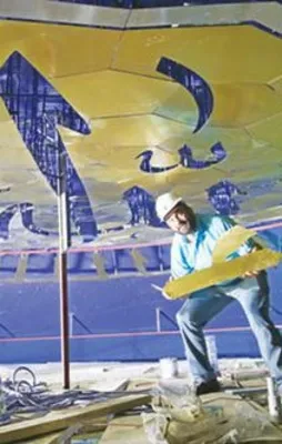 Çamlıca Camii'ne nano kubbe