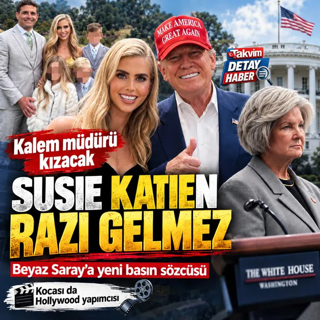 Beyaz Sarayın yeni sözcüsü Katie Zacharia! Susie Wiles ile kriz iddiası, Hollywood yapımcısı kocası