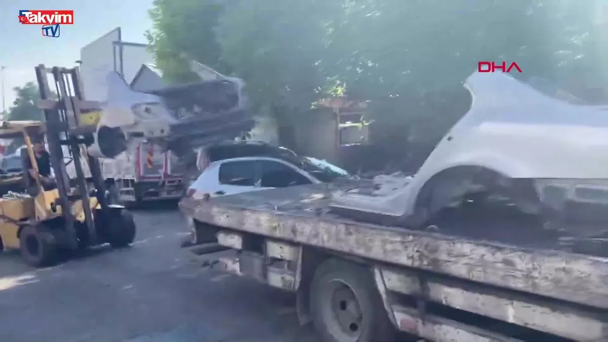 Ankara'da ''change" araç baskını: Çok sayıda motor ve kesilmiş araç ele geçirildi