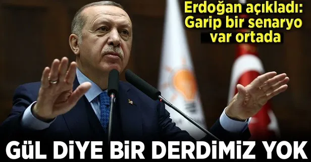 Cumhurbaşkanı Erdoğan: Gül diye bir derdimiz yok