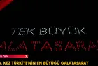 Galatasaray'dan gökyüzünde sarı kırmızı drone şov!