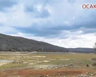 İstanbulda panik yaratan görüntü! Kuraklık Istranca barajlarını vurdu