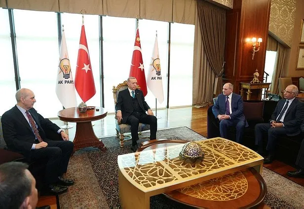 Başkan Erdoğan Yeni Azerbaycan Partisi heyetini kabul etti-2