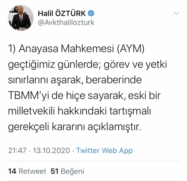 mhpli-halil-ozturkten-aym-uyesi-engin-yildirimin-isiklar-yaniyor-tehdidine-tepki-1602619353055.jpg MHP'li Halil Öztürk’ten AYM üyesi Engin Yıldırım’ın 'Işıklar yanıyor' tehdidine tepki!-4