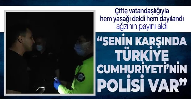Türk asıllı Avusturyalı boksöre polisten tokat gibi cevap: Senin karşında Türkiye Cumhuriyeti’nin polisi var