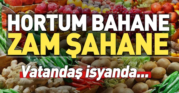 Hortum bahane zam şahane