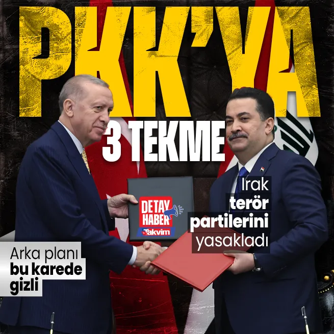 Iraktan PKKya karşı bir hamle daha: 3 sözde parti yasaklandı! Arka planında ne var?