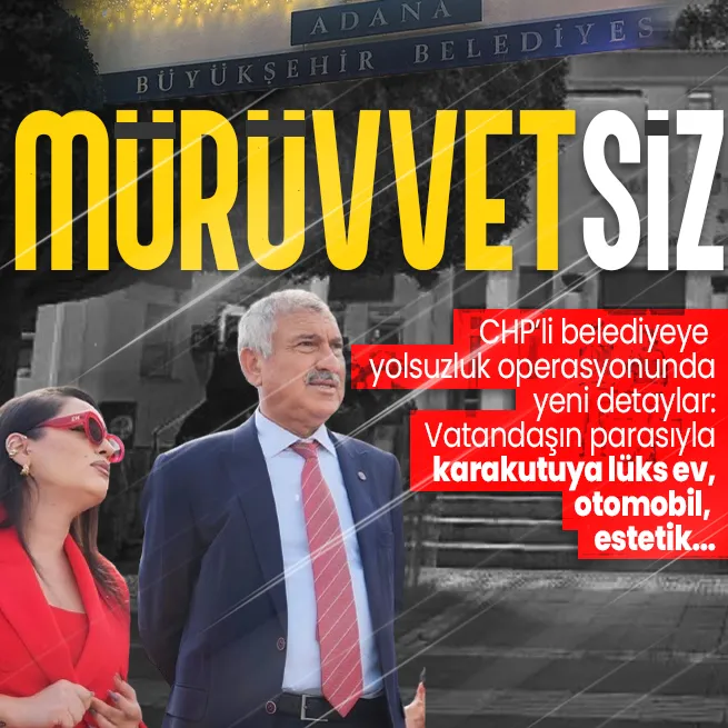 CHP’li Belediyeye yolsuzluk operasyonunda yeni detaylar! Karakutuya lüks ev, otomobil, estetik...