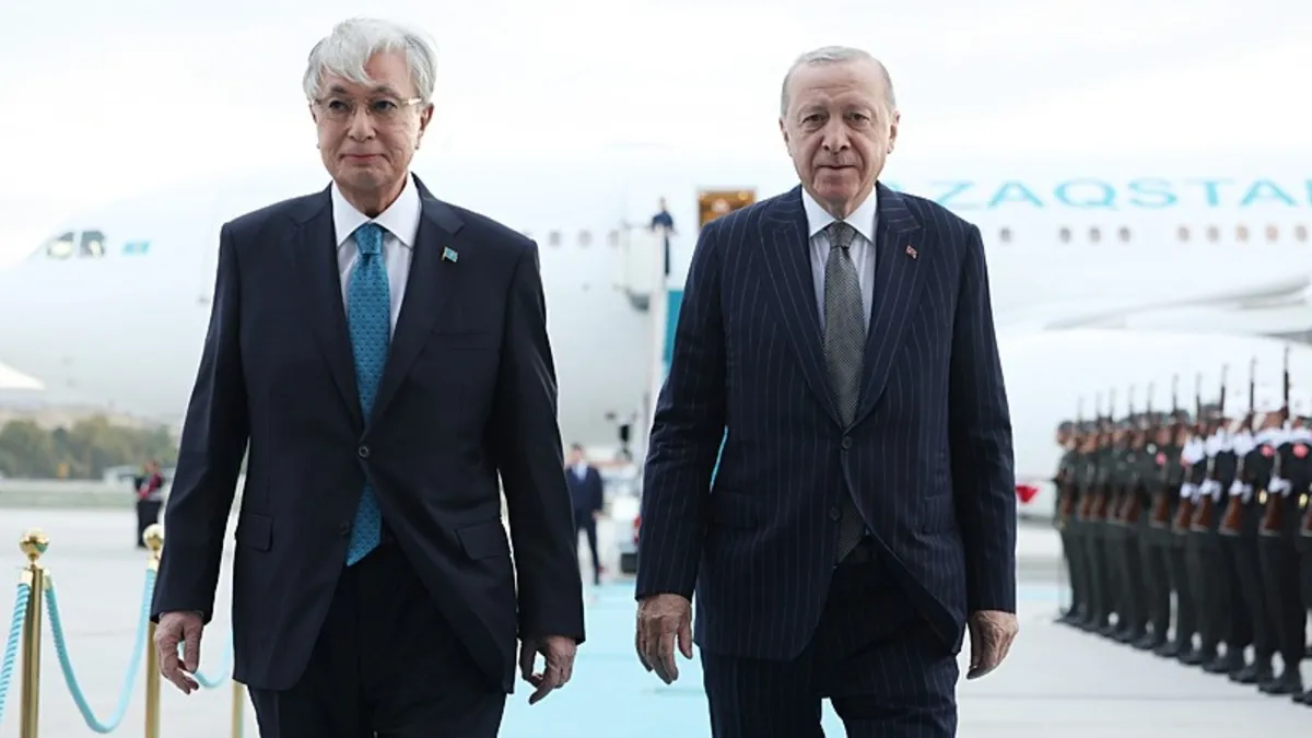 Başkan Erdoğan, Tokayev’i Külliye’de ağırladı: Ticaret, enerji ve savunmada yeni dönem