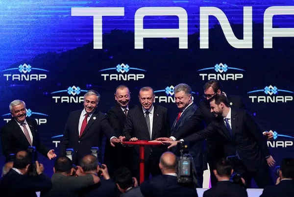 Berat Albayrak TANAP açılışında konuştu-1