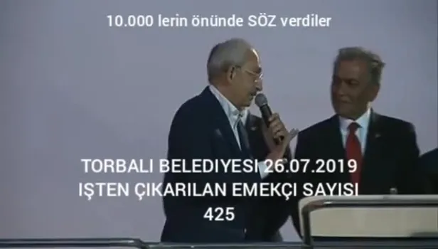 İşten çıkarma yok diye söz veren CHP'li başkan İsmail Uygur işçi kıyımı yaptı