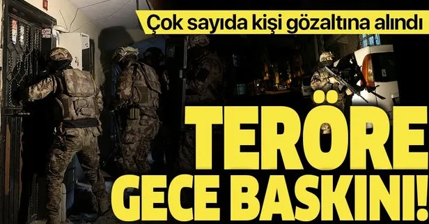 İstanbul’da PKK/KCK’ya yönelik operasyon