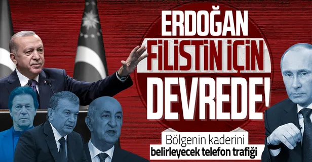 Son dakika: Başkan Erdoğan'dan üst üste kritik görüşmeler! Putin, Abdülmecid Tebbun, Mirziyoyev...